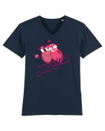 I love you Owls Tricou mânecă scurtă guler V Bărbat Presenter