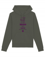 I love you to the moon and back Hanorac Unisex Drummer