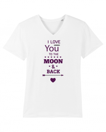 I love you to the moon and back White