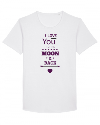 I love you to the moon and back White