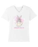 Iespuraș Tricou mânecă scurtă guler V Bărbat Presenter