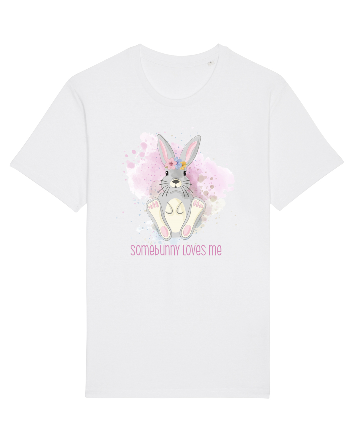Tricou mânecă scurtă Unisex Rocker White