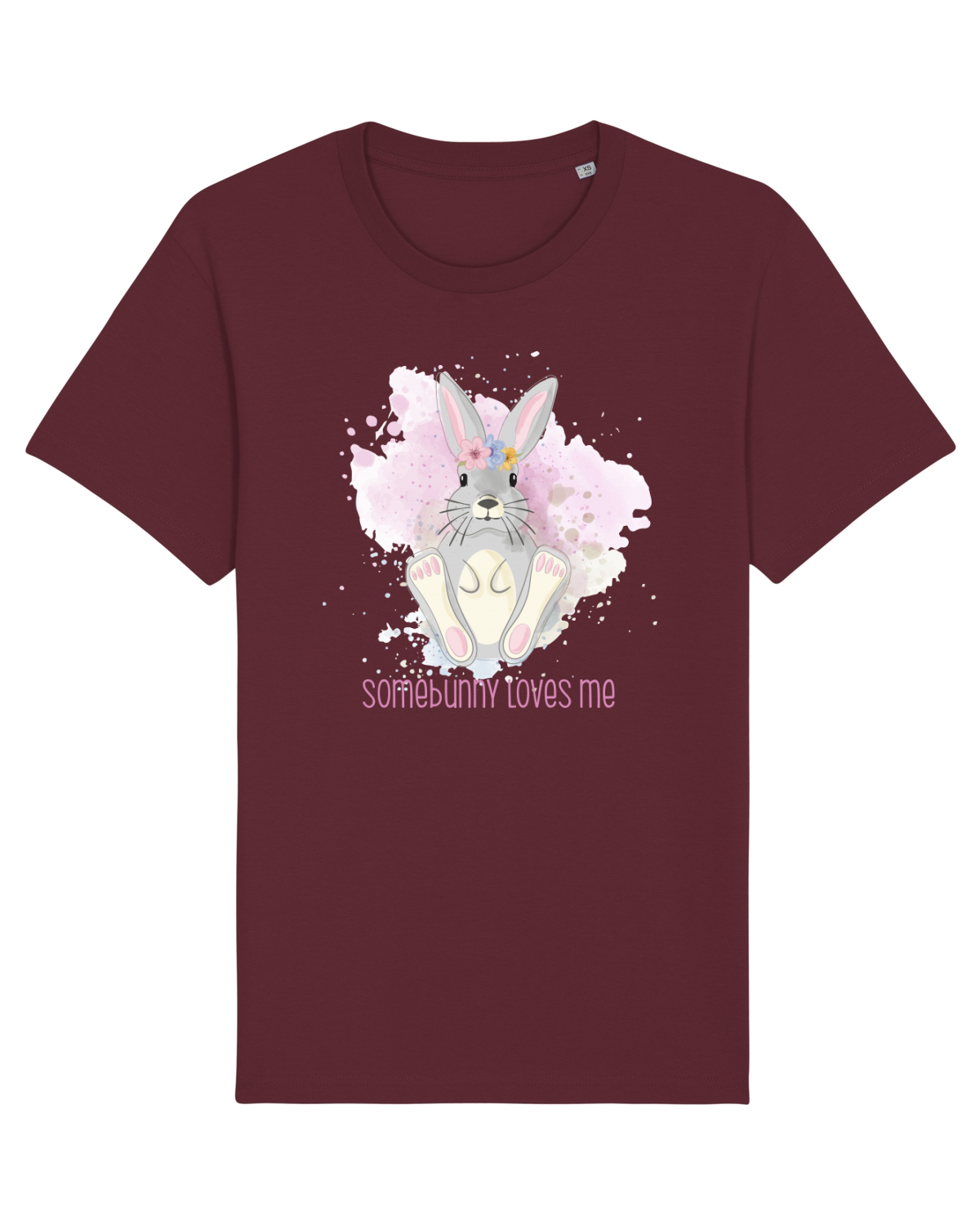 Tricou mânecă scurtă Unisex Rocker Burgundy