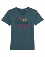 I will always Love you Tricou mânecă scurtă guler V Bărbat Presenter