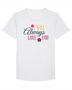 I will always Love you Tricou mânecă scurtă guler larg Bărbat Skater