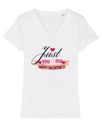 Just you and Me on Valentines White