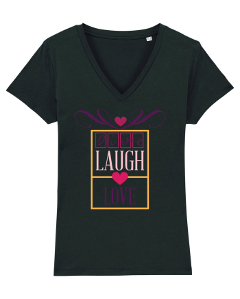 Laugh and Love Black