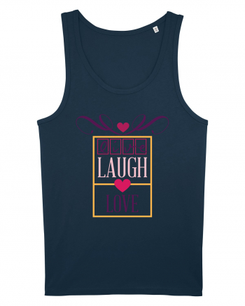 Laugh and Love Navy