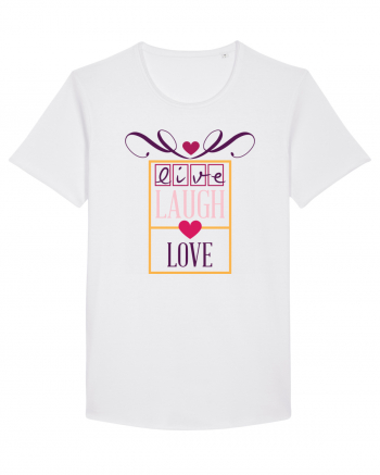 Laugh and Love White