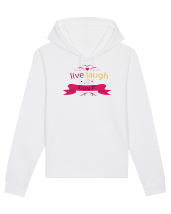 Live Laugh and Love White