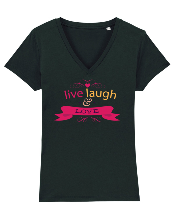 Live Laugh and Love Black