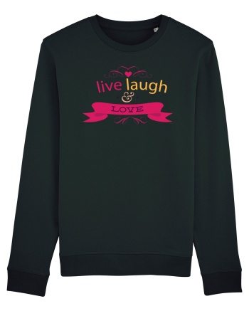 Live Laugh and Love Black