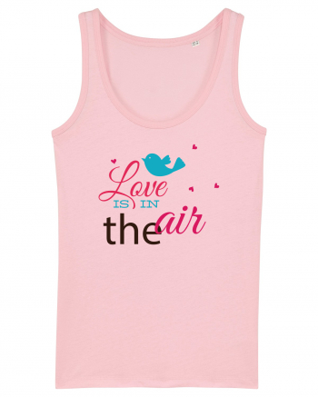 Love is in the Air Bird Cotton Pink