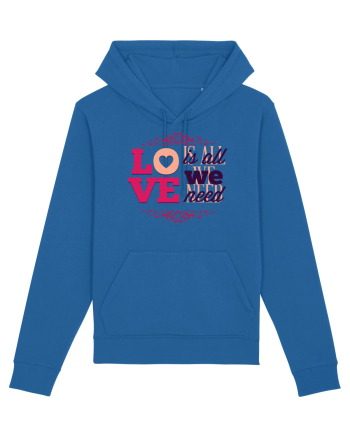Love is all we need Pink Royal Blue