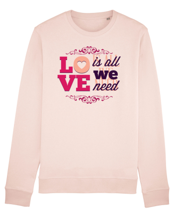 Love is all we need Pink Candy Pink
