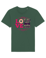 Love is all we need Pink Tricou mânecă scurtă Unisex Rocker