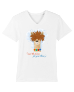 Lama drama Tricou mânecă scurtă guler V Bărbat Presenter