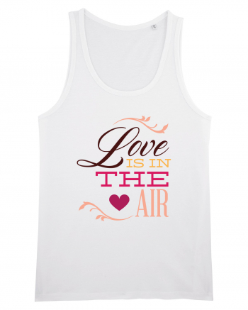 Love is in the Air Heart White