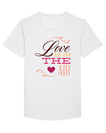 Love is in the Air Heart White