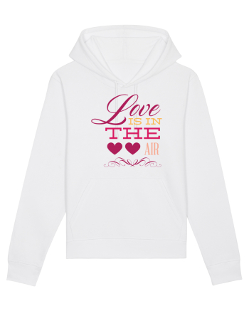 Love is in the Air Hearts White