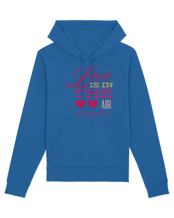 Love is in the Air Hearts Royal Blue