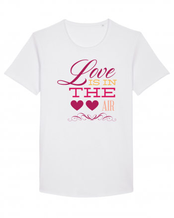 Love is in the Air Hearts White