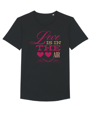 Love is in the Air Hearts Black