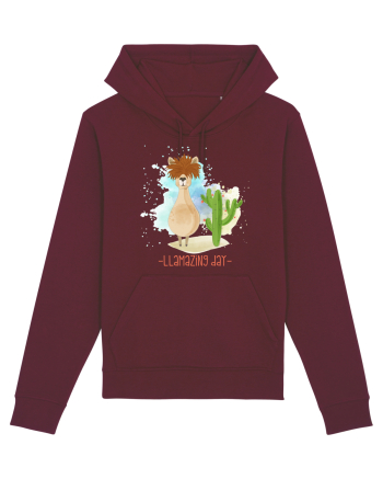 Lama cu mesaj Burgundy