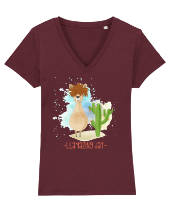 Lama cu mesaj Burgundy