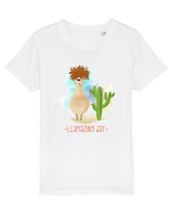 Lama cu mesaj White