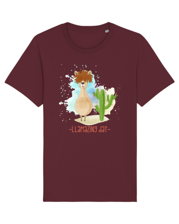 Lama cu mesaj Burgundy