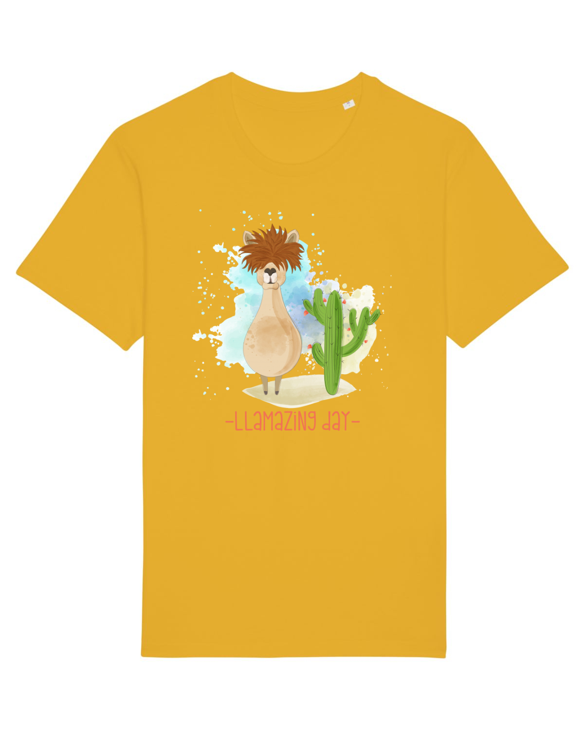 Tricou mânecă scurtă Unisex Rocker Spectra Yellow