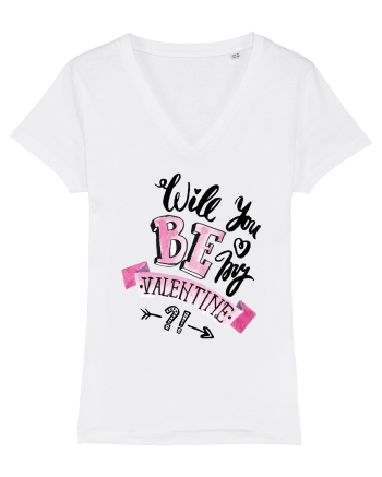 Will you be my Valentine White