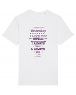 Yesterday Still Always Love Tricou mânecă scurtă Unisex Rocker