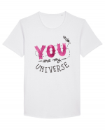 You are my Universe Tricou mânecă scurtă guler larg Bărbat Skater