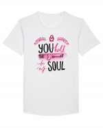 You hold the key of my Soul Tricou mânecă scurtă guler larg Bărbat Skater