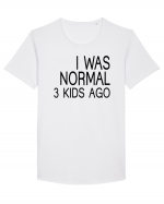 I was normal 3 kids ago Tricou mânecă scurtă guler larg Bărbat Skater