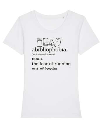 Abibliophobia White