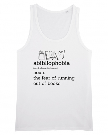 Abibliophobia White