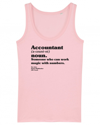 Accountant Noun Cotton Pink