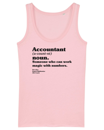 Accountant Noun Cotton Pink
