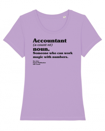 Accountant Noun Lavender Dawn