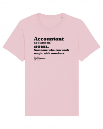 Accountant Noun Cotton Pink