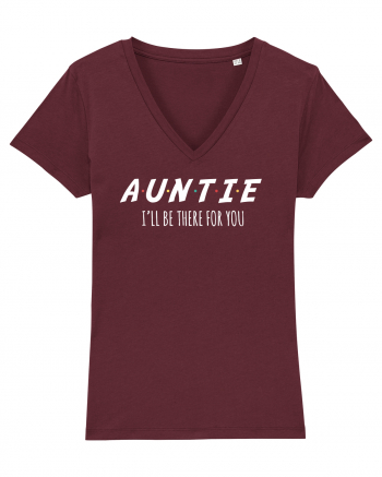 Auntie Friends Burgundy