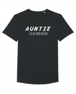 Auntie Friends Tricou mânecă scurtă guler larg Bărbat Skater