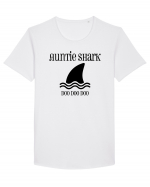 Auntie Shark Tricou mânecă scurtă guler larg Bărbat Skater