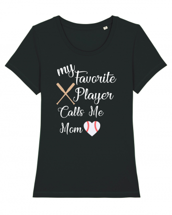 Baseball Mom Black