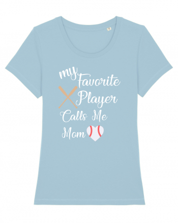 Baseball Mom Sky Blue