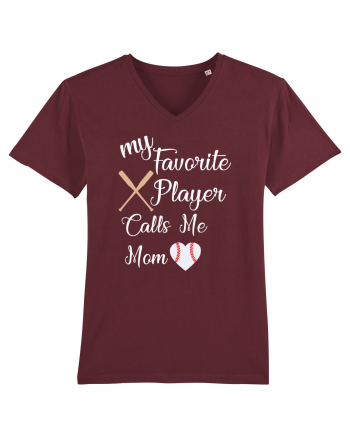 Baseball Mom Burgundy