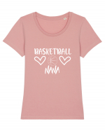 Basket Nana Tricou mânecă scurtă guler larg fitted Damă Expresser